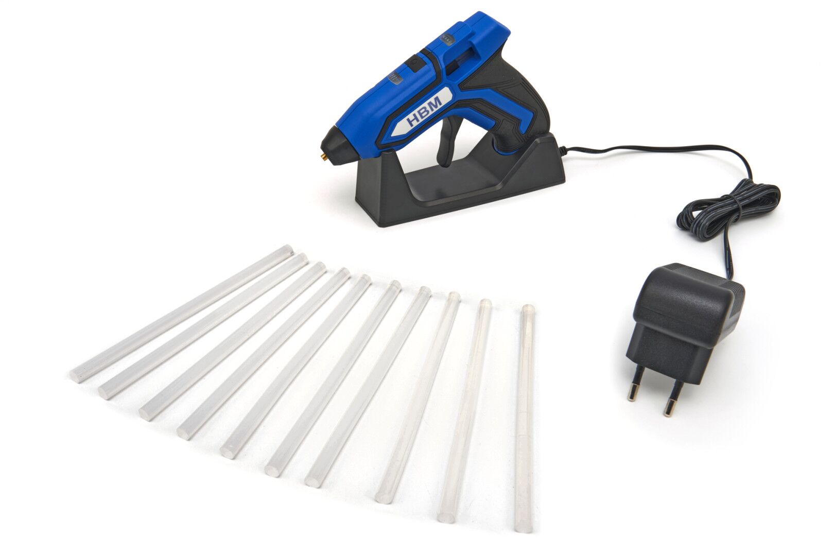 Pistola De Cola Quente Workpro 30W 3.6V Com 20 Bastões De Silicone Para Projetos De Diy E Artesanato